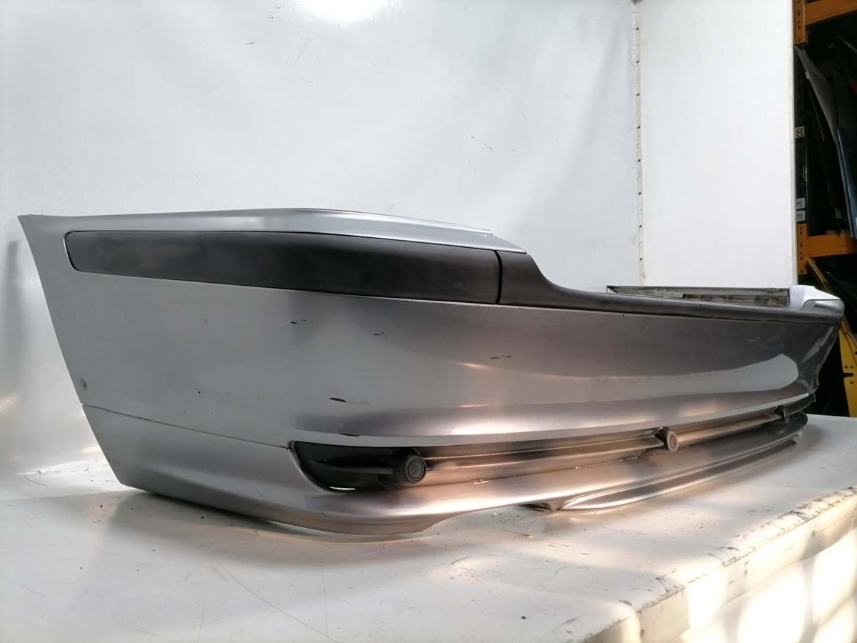 BMW 3er E46 Bj.2004 original Sto&szlig;stange Stossf&auml;nger hinten Kombi Facelift Silbergrau A08